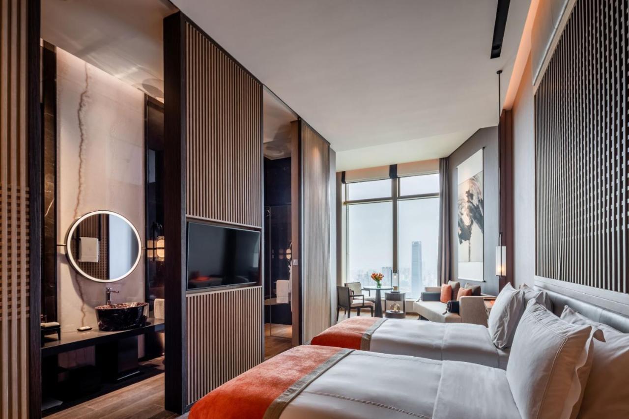 Jumeirah Guangzhou-Complimentary Shuttle Bus To Canton Fair Complex Exteriör bild