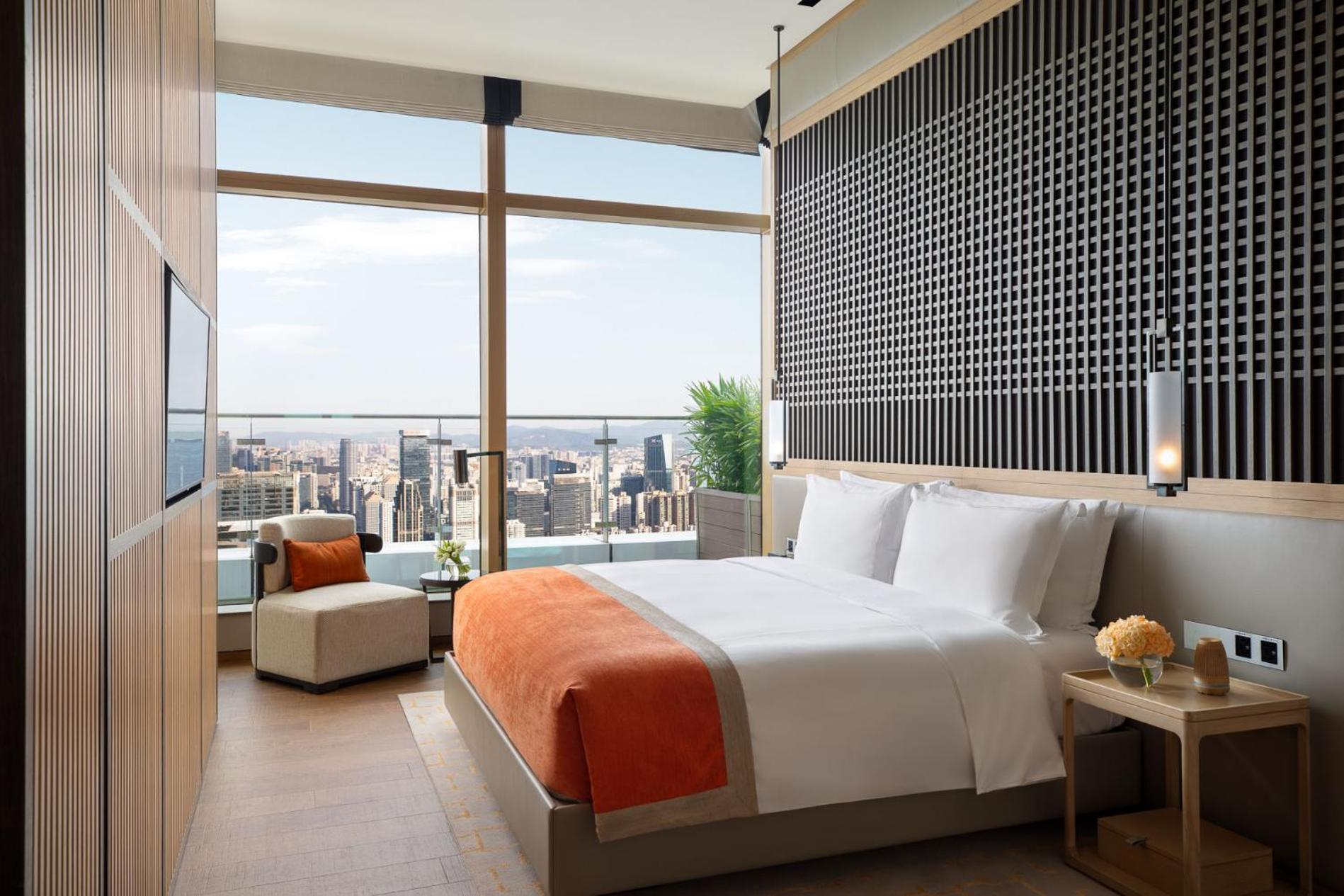 Jumeirah Guangzhou-Complimentary Shuttle Bus To Canton Fair Complex Exteriör bild