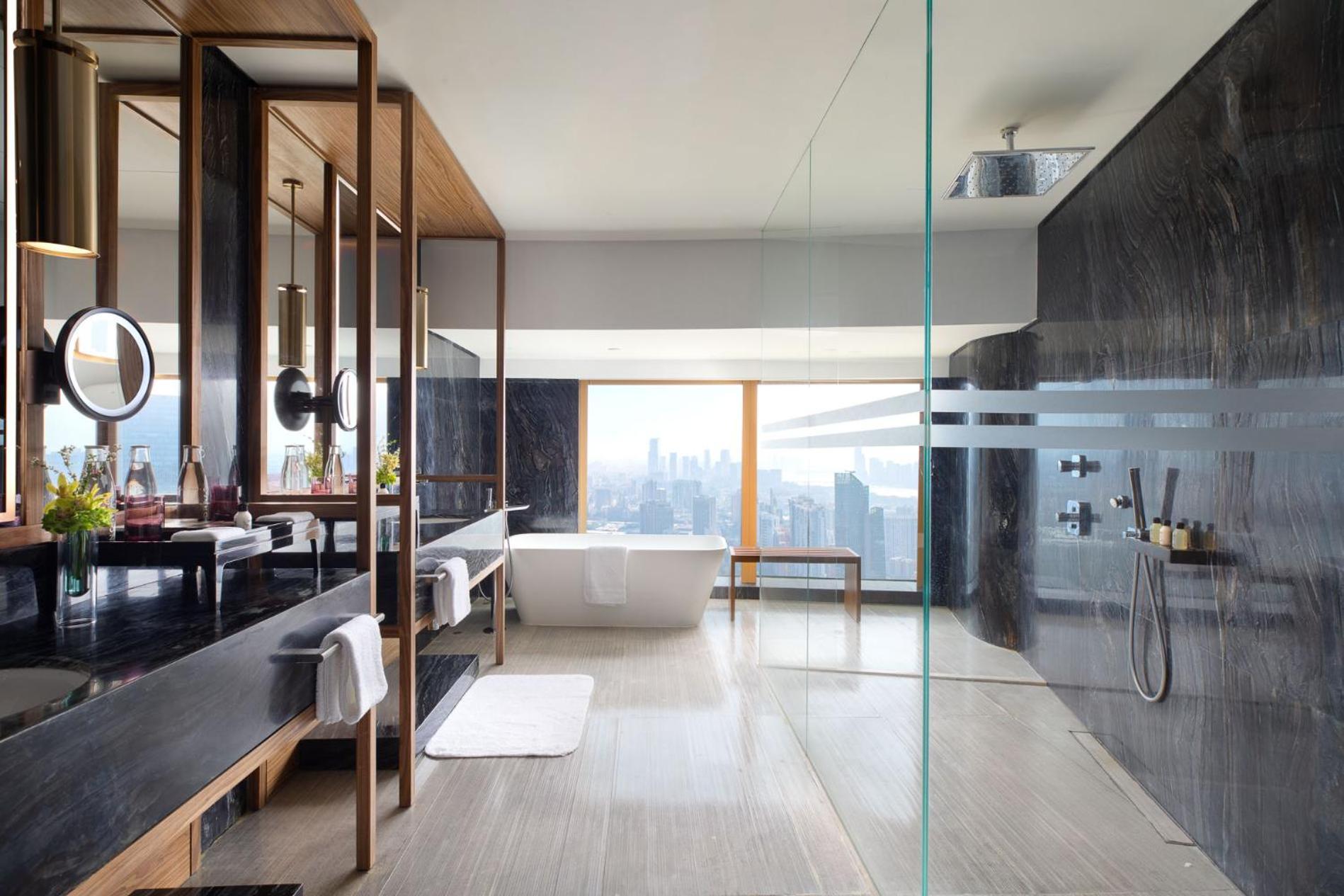 Jumeirah Guangzhou-Complimentary Shuttle Bus To Canton Fair Complex Exteriör bild
