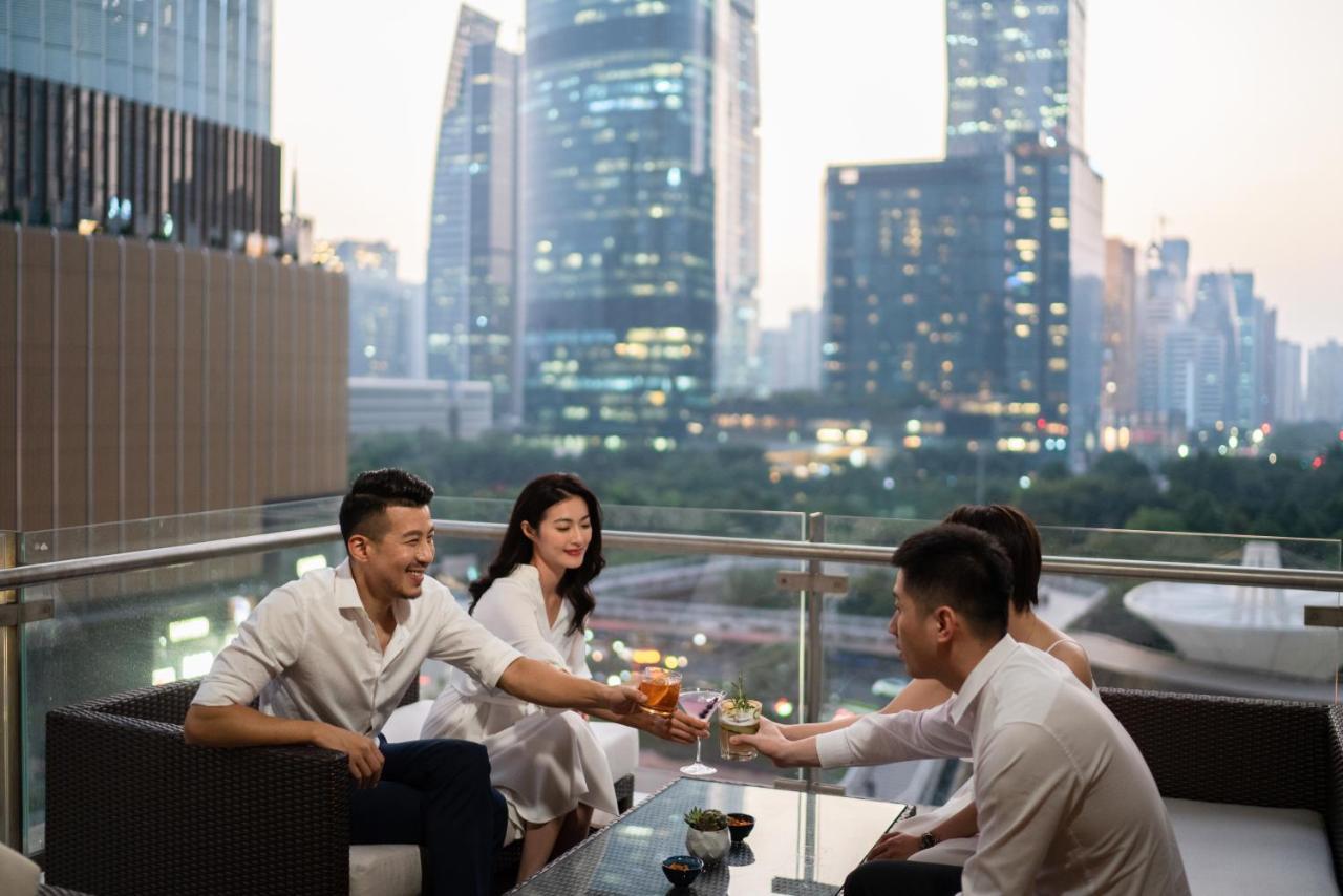 Jumeirah Guangzhou-Complimentary Shuttle Bus To Canton Fair Complex Exteriör bild